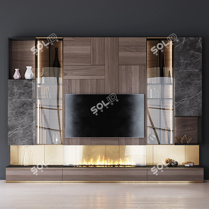 UltraSlim HD TV 40-inch 3D model image 1