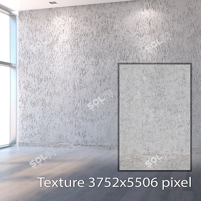 Seamless Stucco Texture Pack 3D model image 2