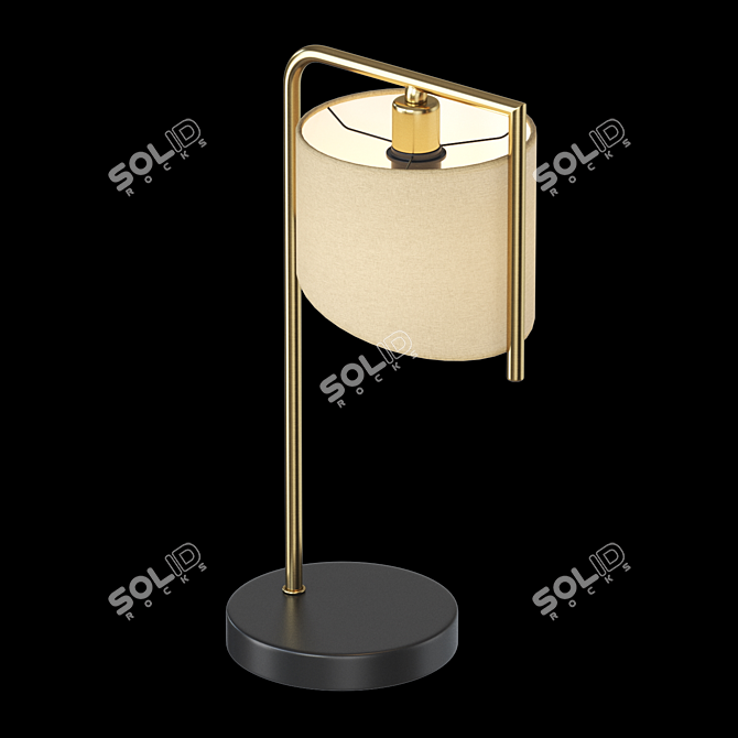 Elegant GANS TAB Table Lamp 3D model image 2