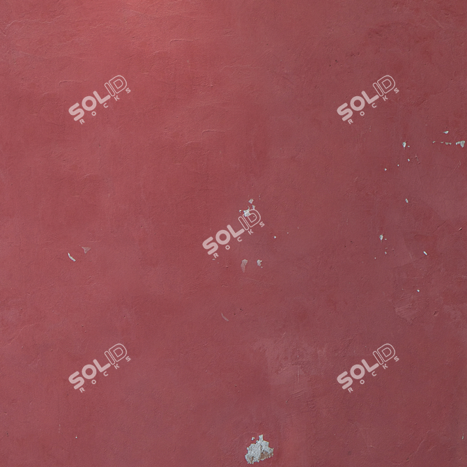 Seamless Old Plaster Texture 3D model image 4