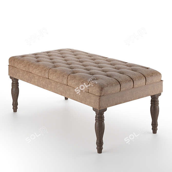 3DMax Vray Couch Modeling 3D model image 1