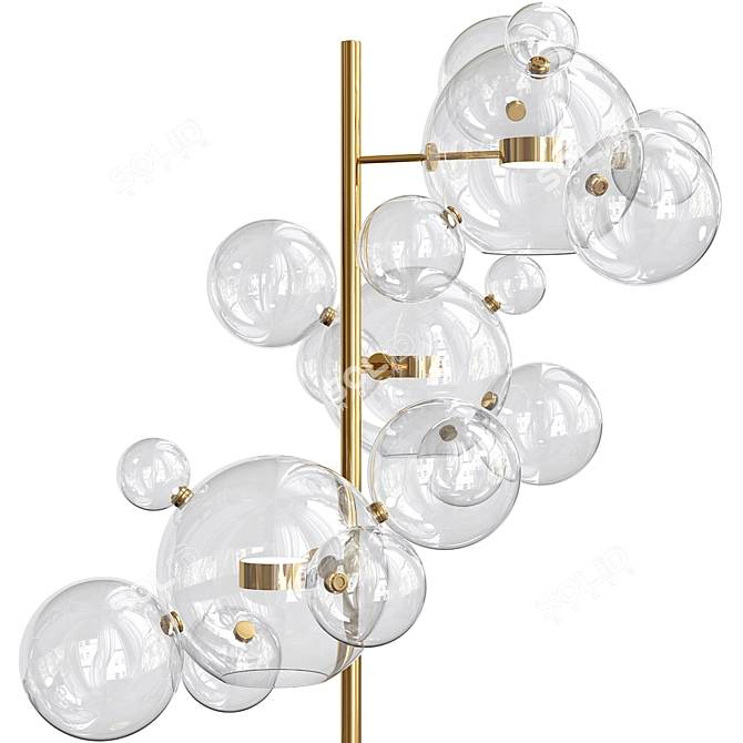 Bolle Floor 18 Bubble: Exquisite Illumination for Your Space 3D model image 3