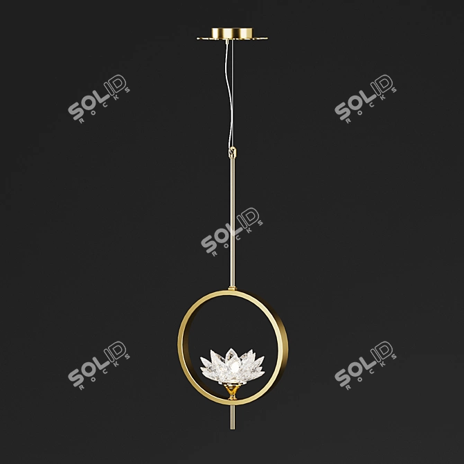 ScandiGlow Lavon Pendant Light 3D model image 1