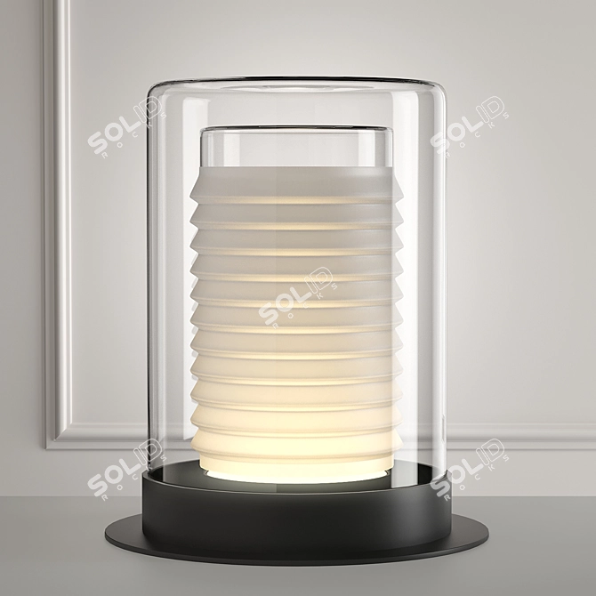 FOTA 59013: Stylish Table Lantern 3D model image 1