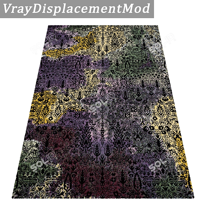 Premium Carpet Set: High-Quality Textures for Stunning Renders 3D model image 3