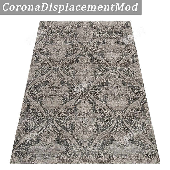 Luxurious Carpet Set: High-Quality Textures & Versatile Designs 3D model image 4