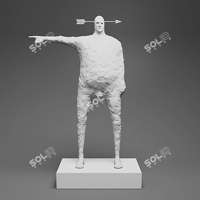  Madness Unleashed: Low Poly Art 3D model image 3