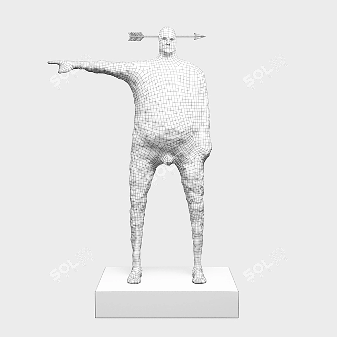  Madness Unleashed: Low Poly Art 3D model image 7