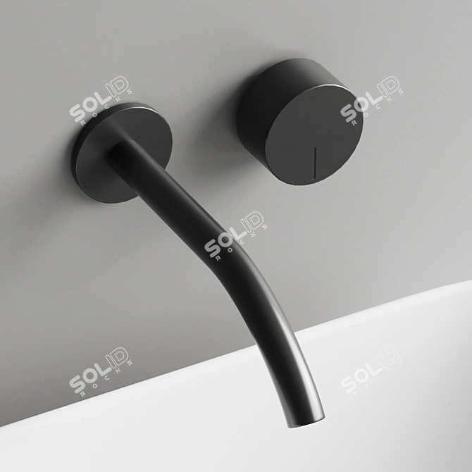 Mira Collection: Stylish Faucets 3D model image 2