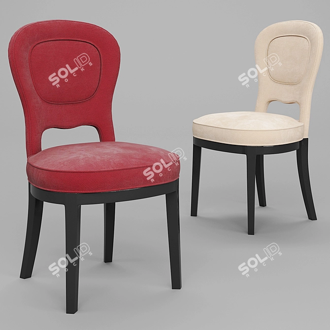 Gilda BI Galimberti Nino 02: Stylish Italian Chair 3D model image 1