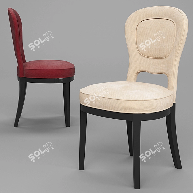 Gilda BI Galimberti Nino 02: Stylish Italian Chair 3D model image 2