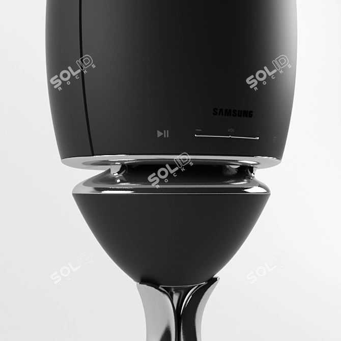 Samsung R7 Wireless Speaker + Tripod Combo 3D model image 2