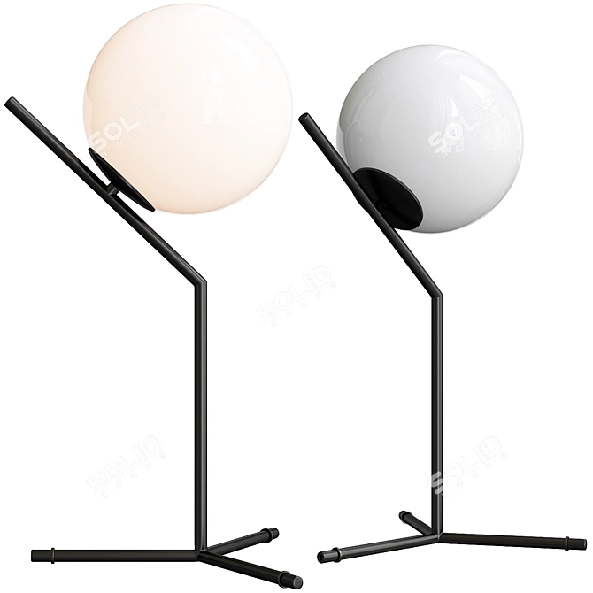 IC Lighting Table 1 High: Sleek Design for Elegant Spaces 3D model image 4