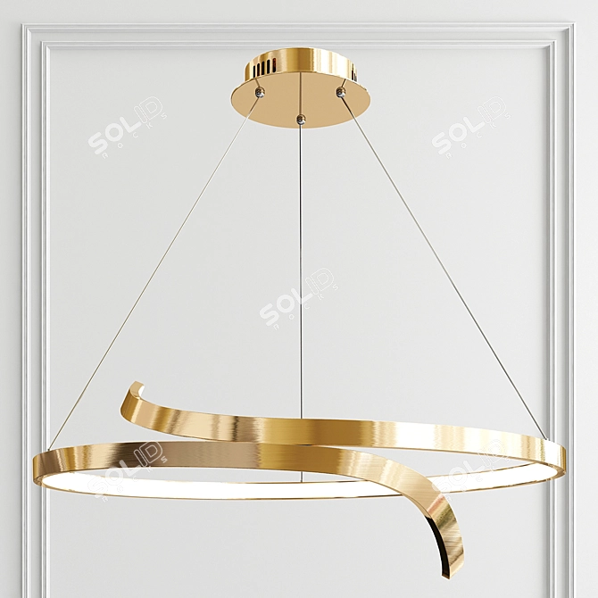 Cafe Vibes Pendant 3D model image 2