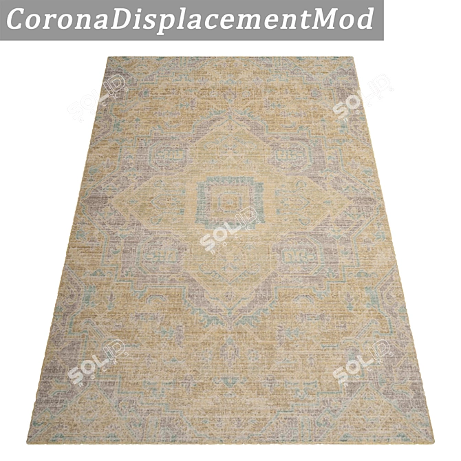 High-Quality Carpets Set 3D model image 4