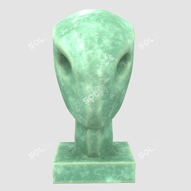 Elegant Sculptural Decor 3D model image 9