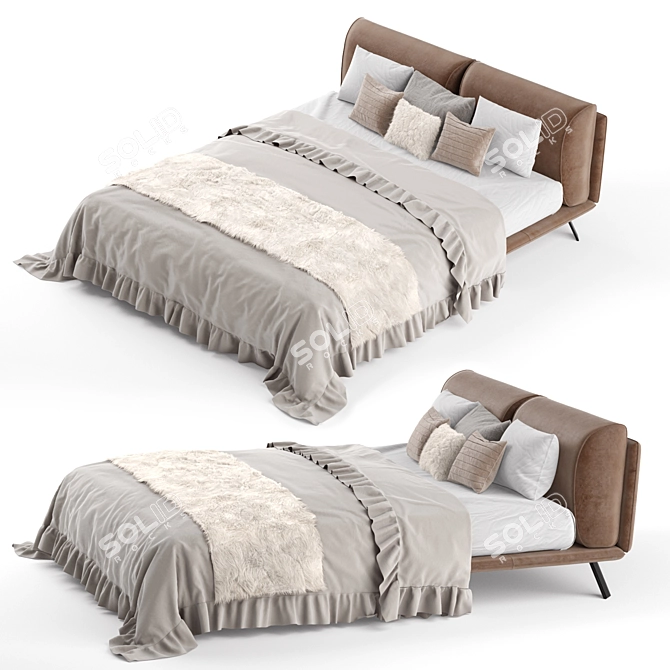 Elevate your bedroom with Kanaha 3D model image 4