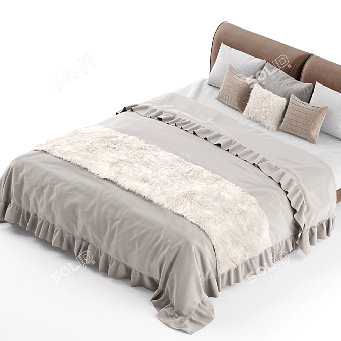 Elevate your bedroom with Kanaha 3D model image 5