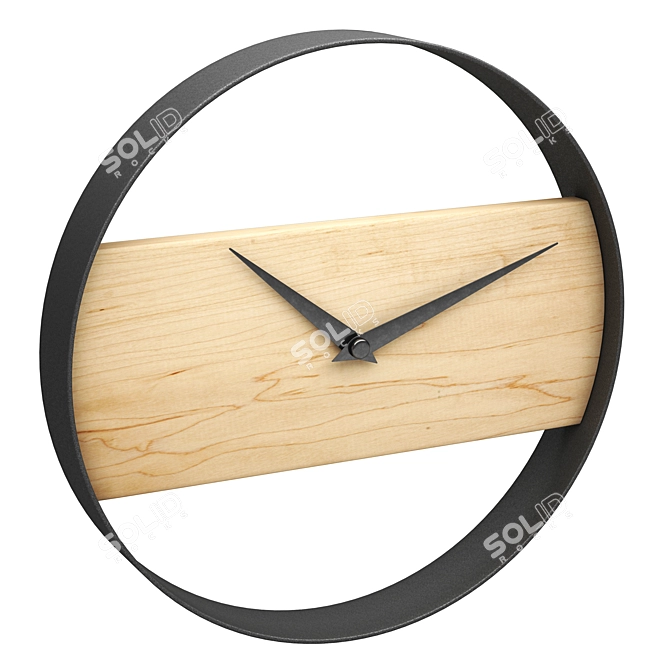 Timeless John Lewis Inspired Clock 3D model image 1