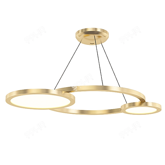 Modern Chandelier Collection 3D model image 5