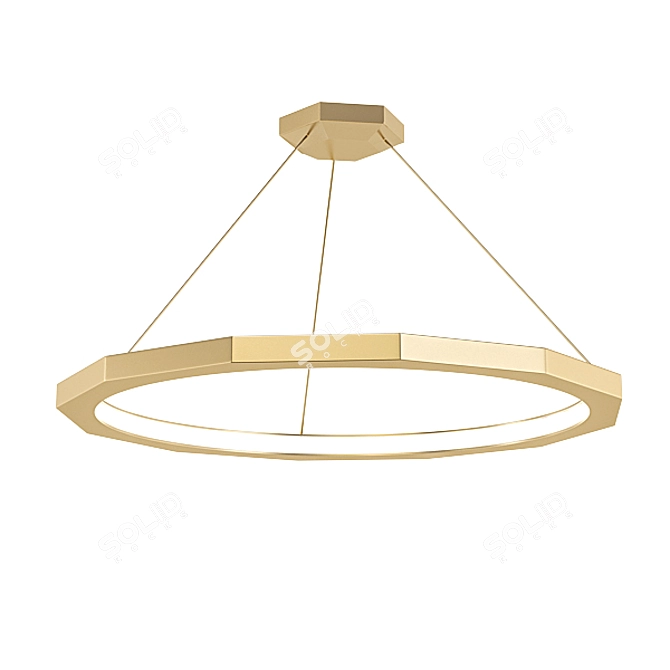 Contemporary Chandelier Collection 3D model image 5