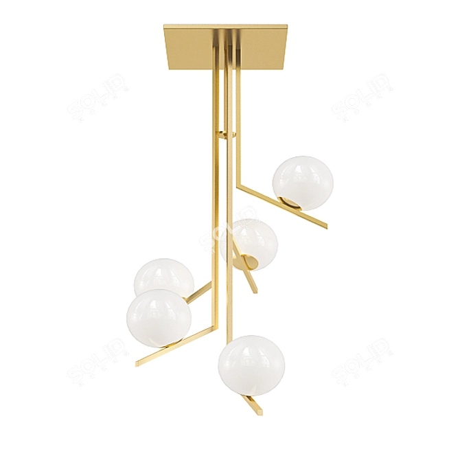 Modern Chandeliers Collection 3D model image 4