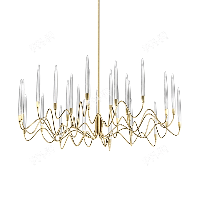 Contemporary Pendant Lighting Collection 3D model image 2