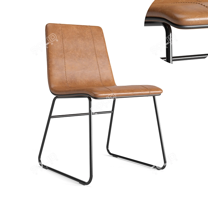 ErgoFlex Presto Chair 3D model image 1