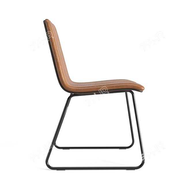 ErgoFlex Presto Chair 3D model image 2