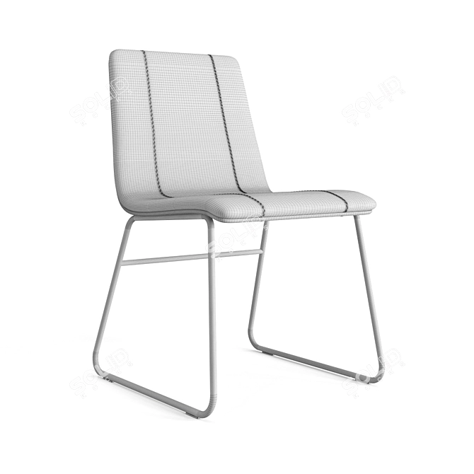 ErgoFlex Presto Chair 3D model image 4