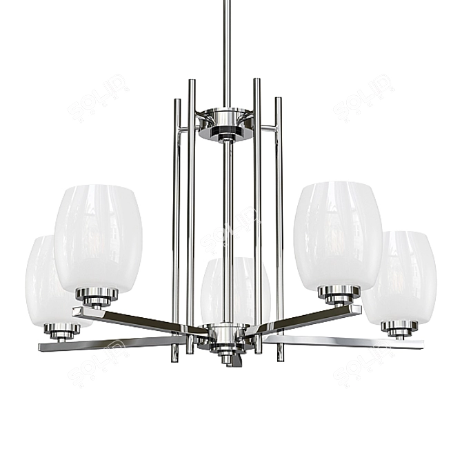 Modern Chandelier Collection 3D model image 4