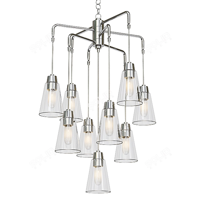 Modern Chandelier Collection 3D model image 5