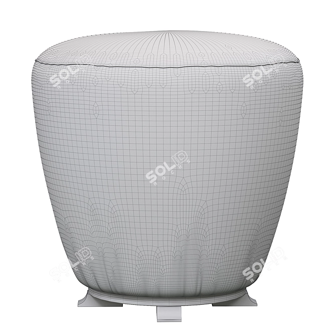 Elegant Topaze Stool: Stylish Comfort 3D model image 4