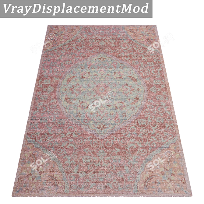 High-Quality Carpet Set 3D model image 3