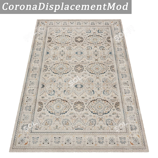 Versatile High-Quality Carpet Set 3D model image 4