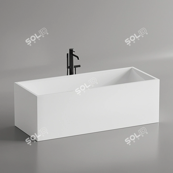 Luxury Bathroom Fixtures by Nic and Antonio LUPI 3D model image 3