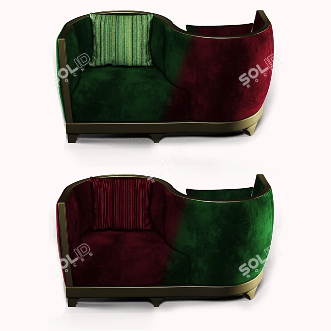 Grosvenor Modern Sofa: Unique Design for Modern Decor 3D model image 3