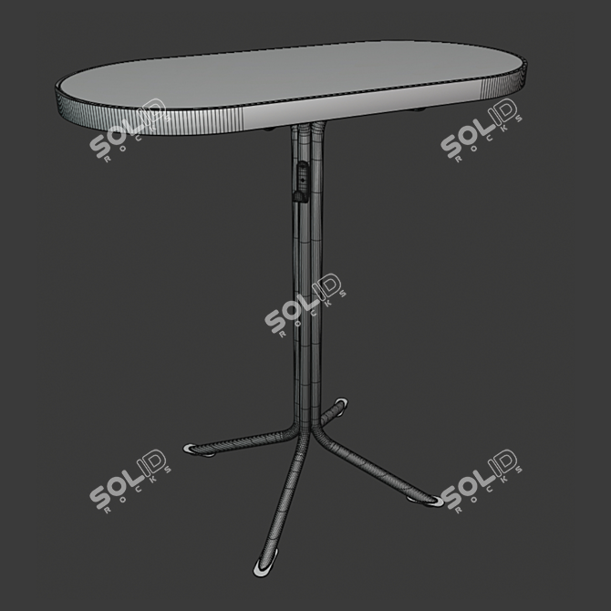 Cherche-midi Bistro Table 3D model image 5