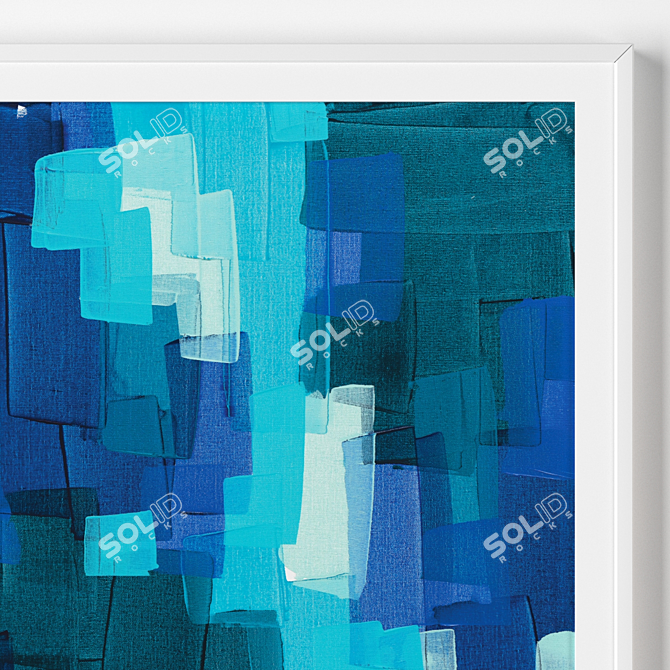 Modern Collection of 3 Frames in Various Sizes 3D model image 3