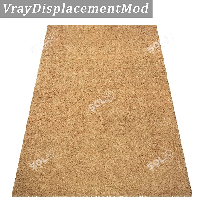 Luxury Carpet Set: High-quality Textures for Close and Far Shots 3D model image 3