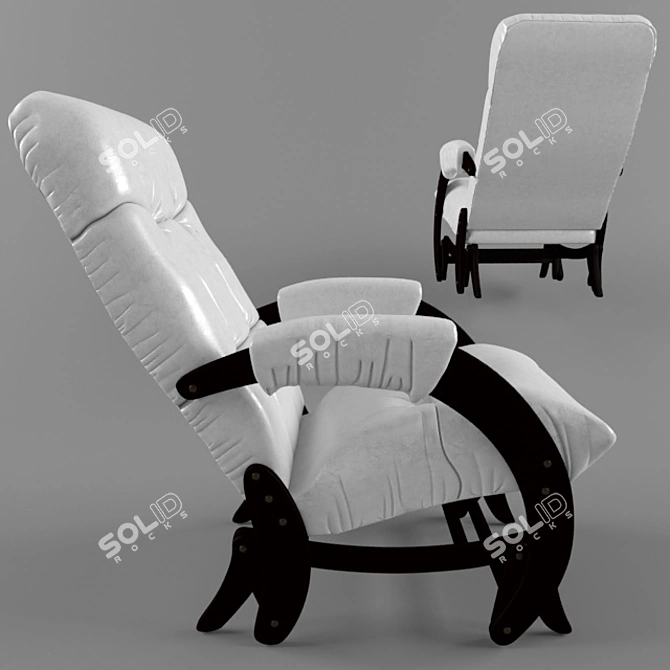 Glider Comfort Rocking Chair 3D model image 3