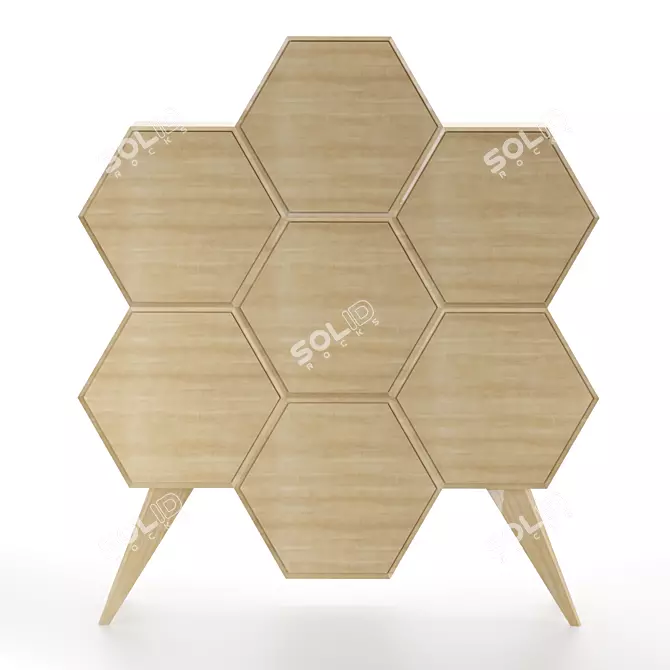 Honey Haven Cabinet 3D model image 1