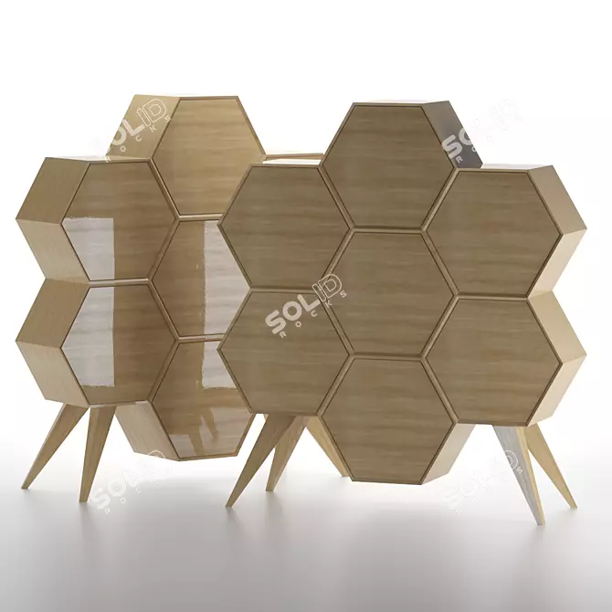 Honey Haven Cabinet 3D model image 2