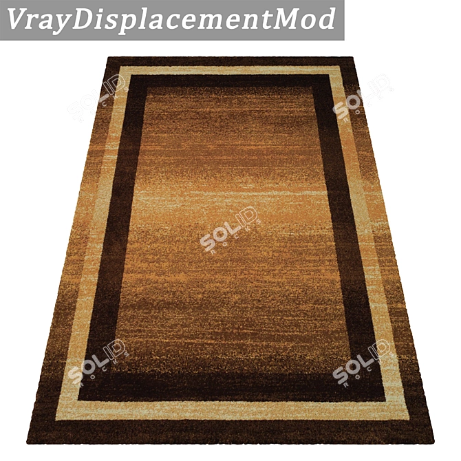 Luxury Carpet Set: High-Quality Textures 3D model image 3