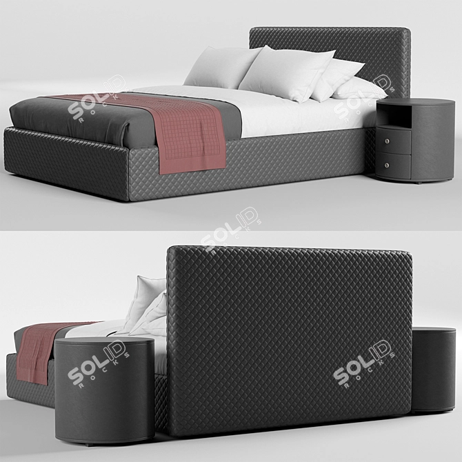 Sleek Estetica Vision Nice 2-Bed 3D model image 2