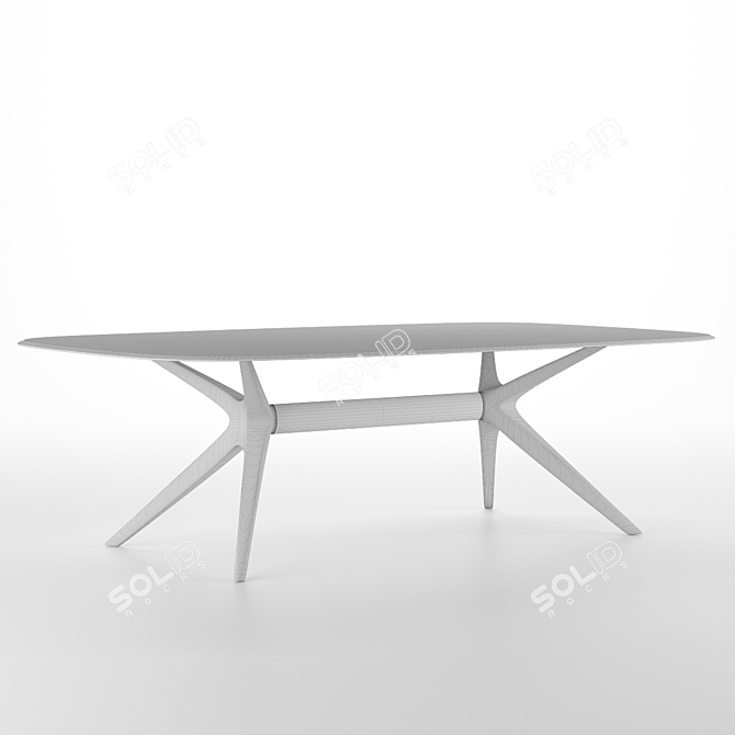 Kartell Blast Coffee Table 3D model image 2