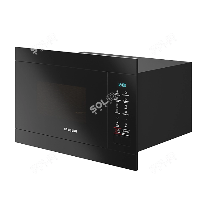Samsung MG22M8054AK Built-in Microwave: High-Quality & Efficient 3D model image 2