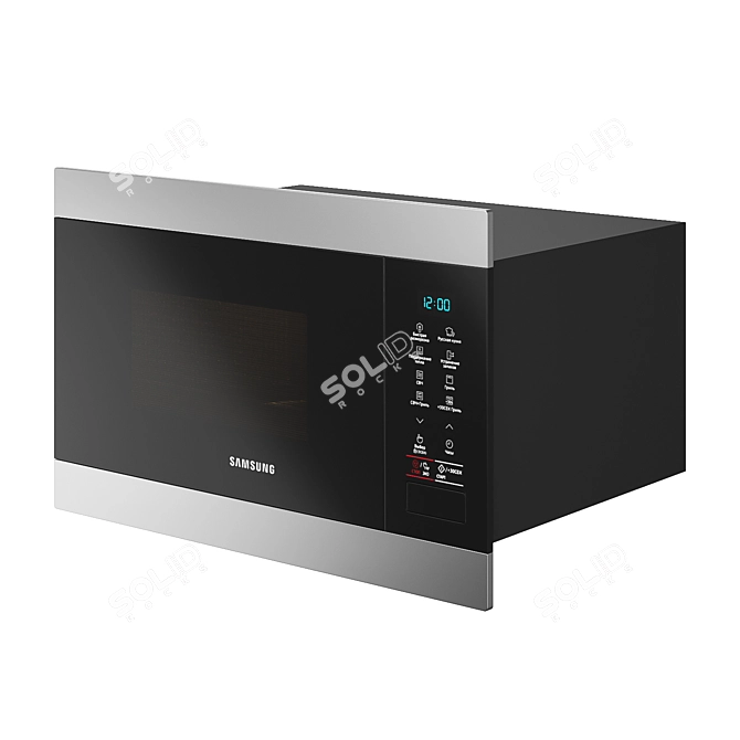 Samsung MG22M8074AT Built-in Microwave 3D model image 2