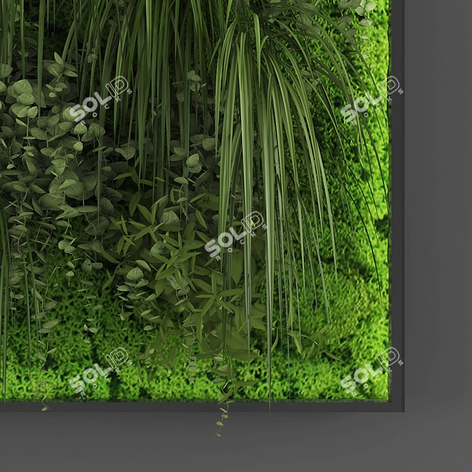 Poly Vertical Garden Kit 3D model image 2