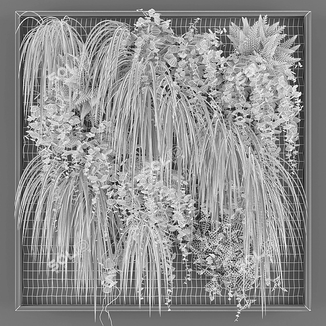 Poly Vertical Garden Kit 3D model image 3